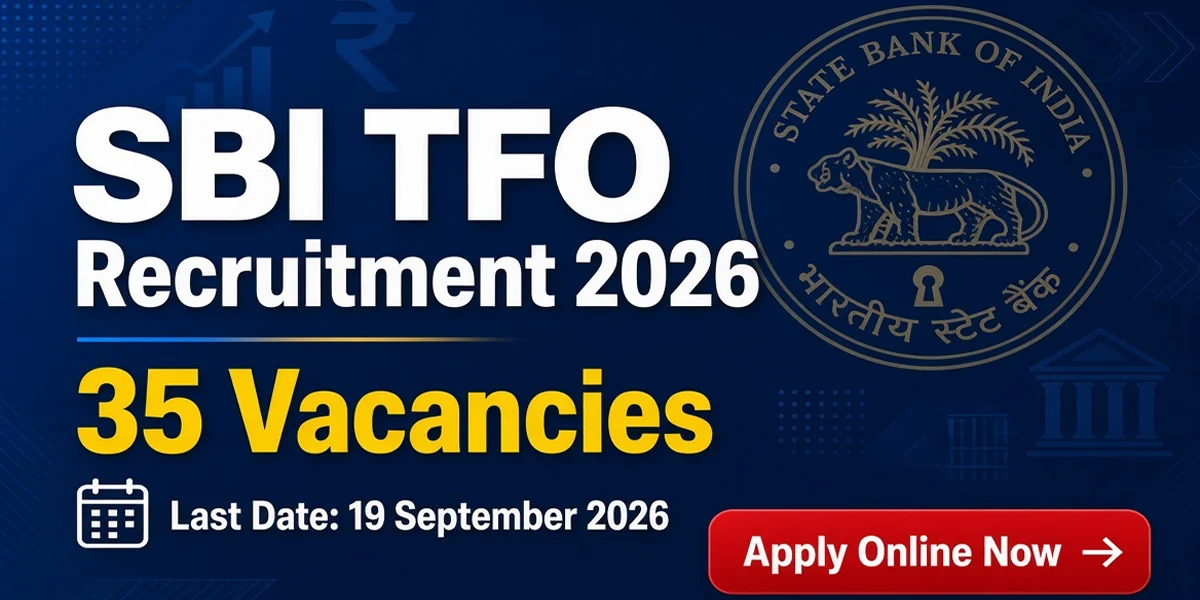 SBI TFO Recruitment 2026 - Apply Online
